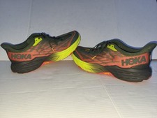 Tênis de corrida Hoka One One Speedgoat 5 masculino 12D verde vermelho Fiesta trilha comprar usado  Enviando para Brazil