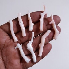 Coral marinho branco japonês natural polido galhos soltos pedra preciosa coral não tingida comprar usado  Enviando para Brazil