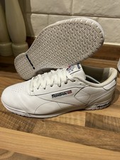 mens reebok classic white leather trainers for sale  LIVERPOOL