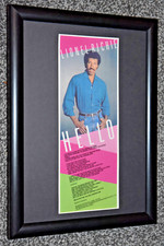Usado, LIONEL RICHIE band A4 FRAMED hello 1983 SINGLE original promo art song poster comprar usado  Enviando para Brazil