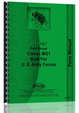 Oliver mg1 cletrac for sale  Atchison