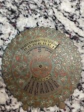 Vintage round brass for sale  Peoria