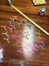 Lote Perchas Filigrana Nombre Patrón Barbie Años 60-80 De Colección y otros segunda mano  Embacar hacia Mexico