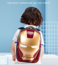 Usado, Mochila de jardim de infância Iron Man com luzes divertidas comprar usado  Enviando para Brazil
