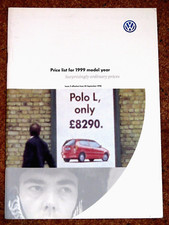 1999 price list for sale  BANGOR