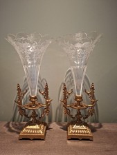 Paire vases cornet d'occasion  Genouillac