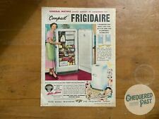 Impressão de anúncio de geladeira vintage 1951 General Motors 'FRIGIDAIRE', usado comprar usado  Enviando para Brazil