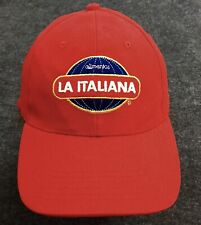 Boné vintage NOS La Italiana comida italiana gancho e alça alça para caminhoneiros chapéu macarrão, usado comprar usado  Enviando para Brazil