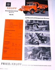 Krupp lkw werbe gebraucht kaufen  Triefenstein