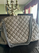 chanel lambskin tote for sale  Hallandale