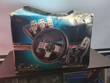 Pedais de roda de corrida Logitech G27 Force Feedback câmbio - PC PS3 PS2 testado comprar usado Pedais de roda de corrida Logitech G27 Force Feedback câmbio - PC PS3 PS2 testado comprar usado  Enviando para Brazil