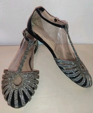 Geschlossene sandalen glitter gebraucht kaufen  Berlin