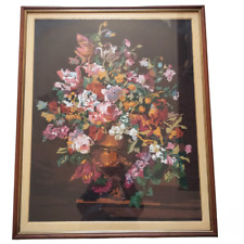 Quadro vintage ricamo usato  Casalgrande