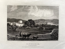 1845 antique print for sale  MARLOW