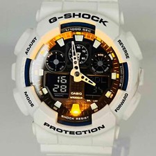 Relógio masculino CASIO G-SHOCK GA-100B quartzo impermeável 50,7 mm comprar usado  Enviando para Brazil