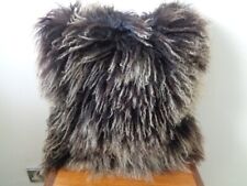 Mongolian fur cushion for sale  PONTEFRACT