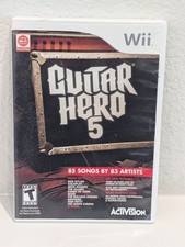 Guitar Hero 5 (Nintendo Wii, 2009) Completo Testado na Caixa  comprar usado  Enviando para Brazil