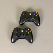 Lote de 2 consoles de jogos Microsoft preto controle sem fio Xbox 360 sem bateria comprar usado  Enviando para Brazil