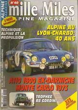 Miles alpine a110 d'occasion  Rennes-