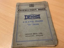 1930 dennis ton for sale  EXETER