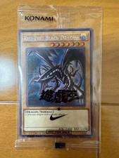 Yugioh Red-Eyes Black Dragon Nike Worlds Promo NKC1-EN002 Colaboración 2025 segunda mano  Embacar hacia Mexico