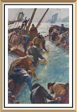 Original old lithograph for sale  CANNOCK
