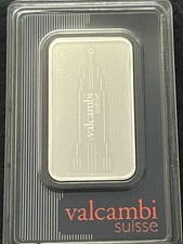 Valcambi 1oz 999 for sale  BEDFORD