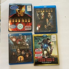 Marvel Iron Man 1 2 3 Blu-ray Disc DVD Collection - Ironman 1 Ultimate 2-Disc comprar usado  Enviando para Brazil