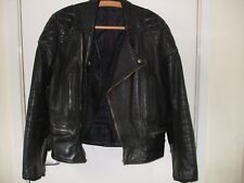 Black leather motorcycle for sale  KENILWORTH