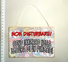 Non disturbare targa usato  Italia