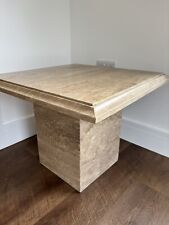 Travertine chair side for sale  BIRMINGHAM