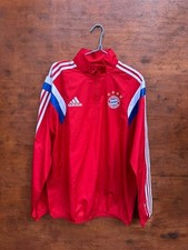 JAQUETA DE CHUVA BAYERN MUNICH 2014/2015 1/4 ZÍPER TREINAMENTO ADIDAS M comprar usado  Enviando para Brazil