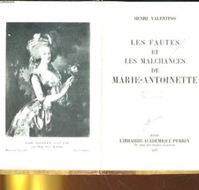 Fautes malchances marie d'occasion  France