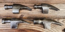 Lote de 4 cabeças de martelo de garra reta vintage Stanley, carpintaria crescente comprar usado  Enviando para Brazil