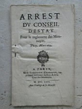 Monnaies regulation 1653 d'occasion  Expédié en Belgium