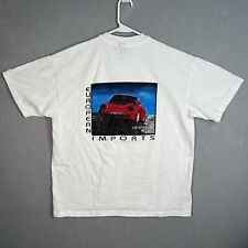 Usado, Camiseta masculina branca grande adulta vintage anos 90 importações europeias Porsche 959 carro comprar usado  Enviando para Brazil