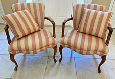 Vtg reupholstered french d'occasion  Expédié en Belgium