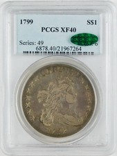1799 pcgs xf40 for sale  Arcadia
