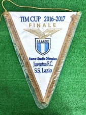 Gagliardetto lazio juventus usato  Roma