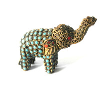 Miniatur elefant metall gebraucht kaufen  Wachtberg