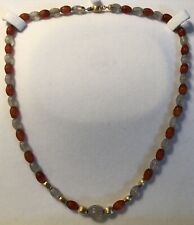 Collana Pietre Dure Corniola Agata Oro 750°/°° 18kt. Made in Italy Valenza na sprzedaż  Wysyłka do Poland