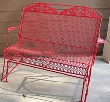 Red vintage wrought for sale  Fayetteville