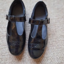 Girls clarks black for sale  YARM
