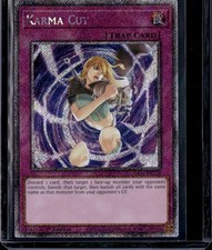 Yu-Gi-Oh! Karma Cut RA04-EN128 Platinum Secret raro 1ª edição quase perfeito comprar usado  Enviando para Brazil