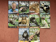 Bbc wildlife magazines for sale  GODALMING
