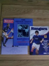 Glasgow rangers programmes for sale  WISHAW
