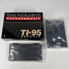 Calculadora Procalc Texas Instruments TI-95 estatísticas programáveis guias de ROM comprar usado Calculadora Procalc Texas Instruments TI-95 estatísticas programáveis guias de ROM comprar usado  Enviando para Brazil