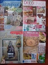 Riviste decoupage vario usato  Castelsilano