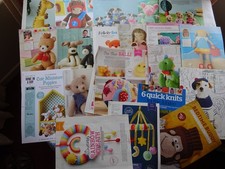 Toy knitting pattern for sale  ABERTILLERY