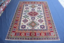 hand knotted fine rug kazak for sale hand knotted fine rug kazak for sale USA